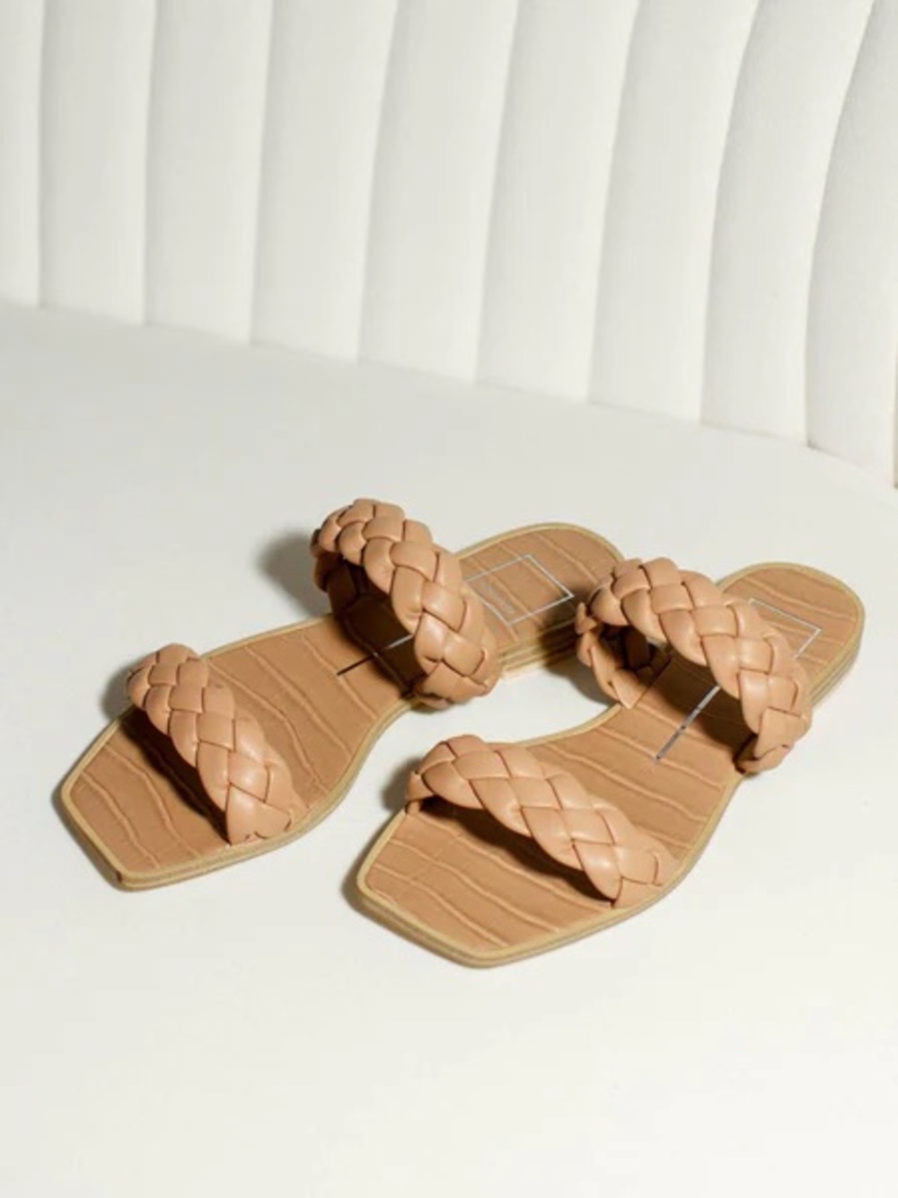 Dolce Vita Indy Braided Flat Sandal - Picture 1 of 4